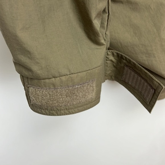 Trail Designs man's olive-green & blue-shell hooded machine-wash ski jacket szXL - Picture 10 of 13